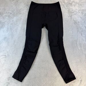 Fabletics Leggings Women’s Small Black High Rise Mesh 7/8